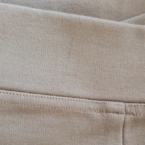 Eileen Fisher Light Brown Women's Pull On Pants Size Medium Minimalist Stretch - Picture 5 of 9